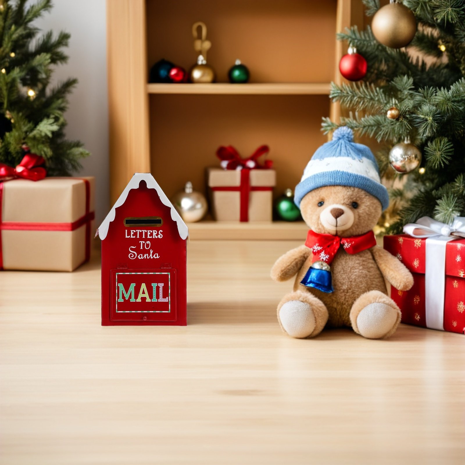 Santa Mailbox Christmas Metal  - Vintage Collectible Santa review and price