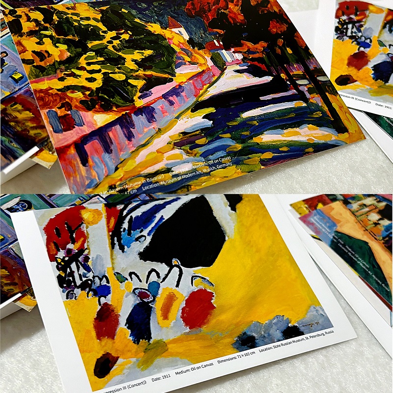 Wassily Kandinsky Art Postcard - Collectible Vintage Greeting Cards review and price