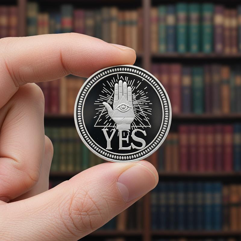 Vintage Yes/No Decision Coin D - Vintage Game Collection review and price