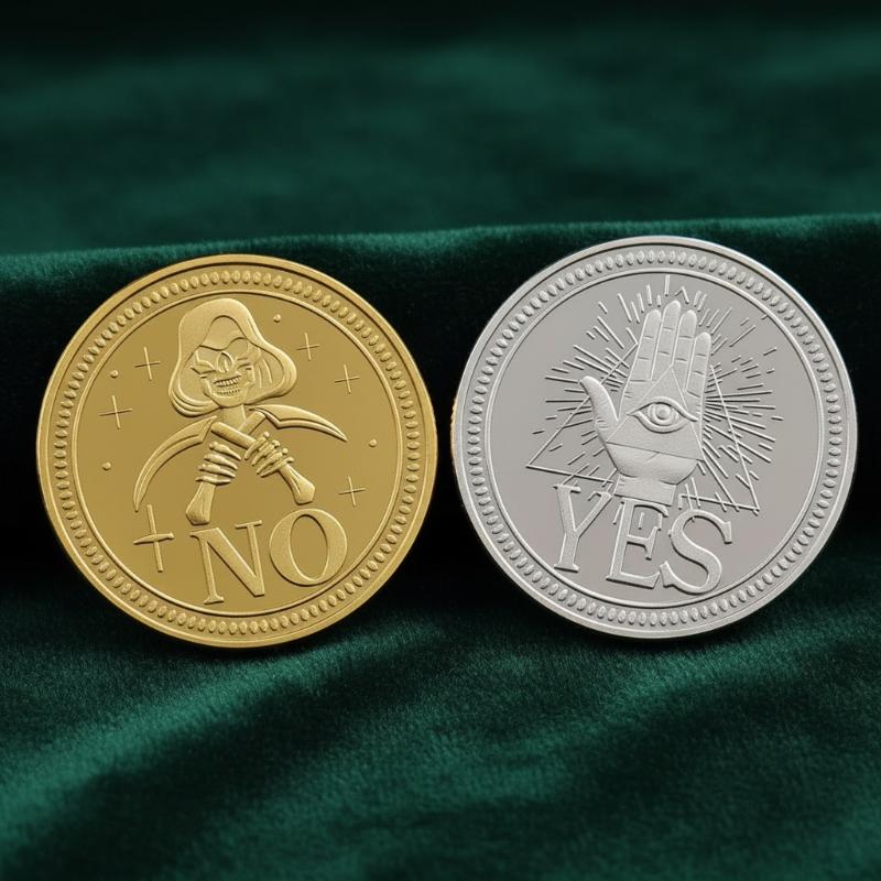 Vintage Yes/No Decision Coin D - Vintage Game Collection review and price
