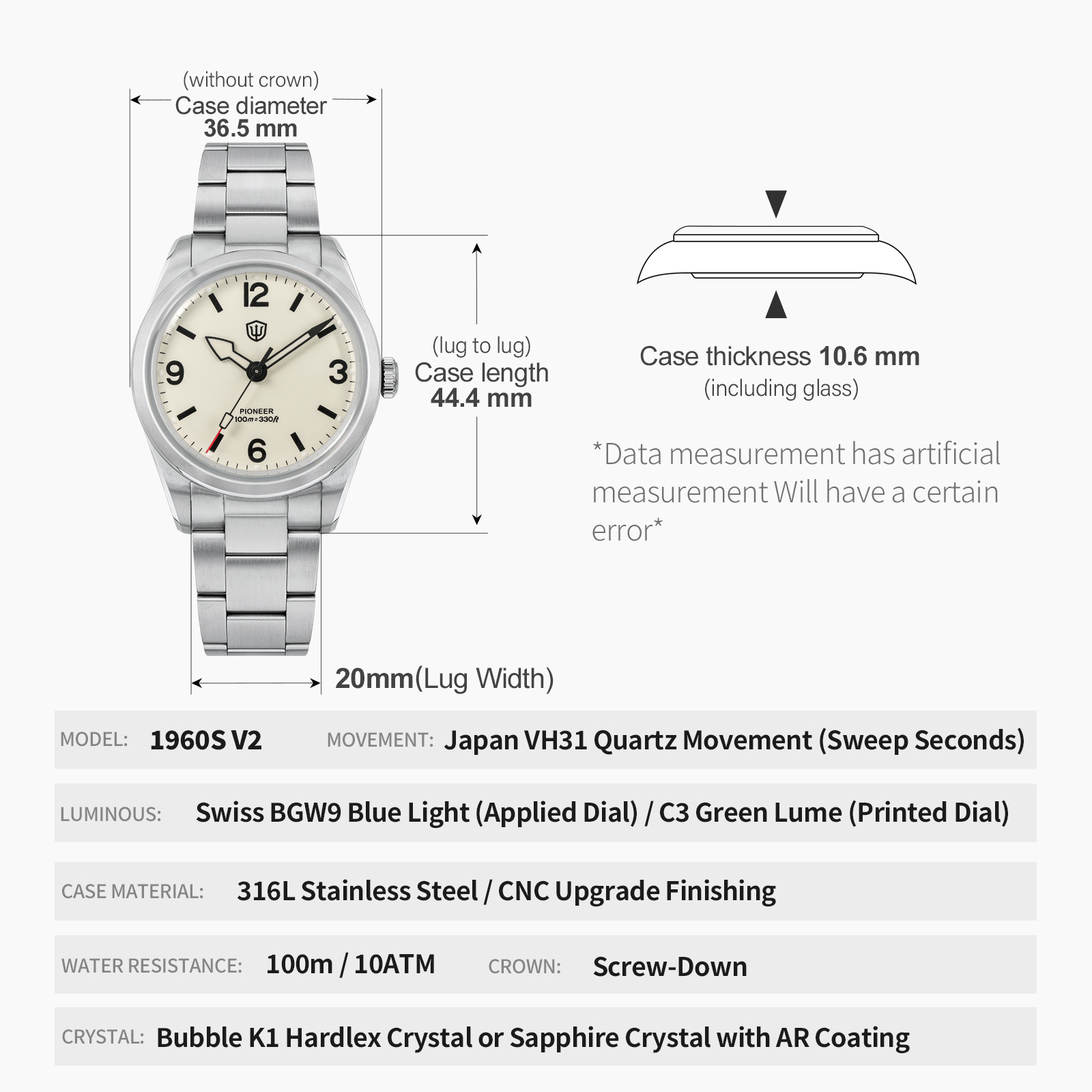 Watchdives WD1960S V2 Vintage  - Vintage Collectible Watches review and price