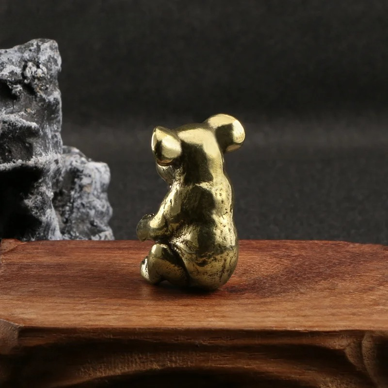 Vintage Brass Cute Koala Minia - Vintage Collectible Furniture review and price