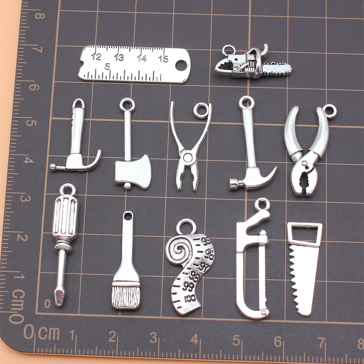 12pcs Antique Silver Color Too - Collectible Vintage Tools review and price