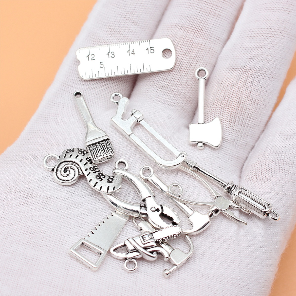 12pcs Antique Silver Color Too - Collectible Vintage Tools review and price